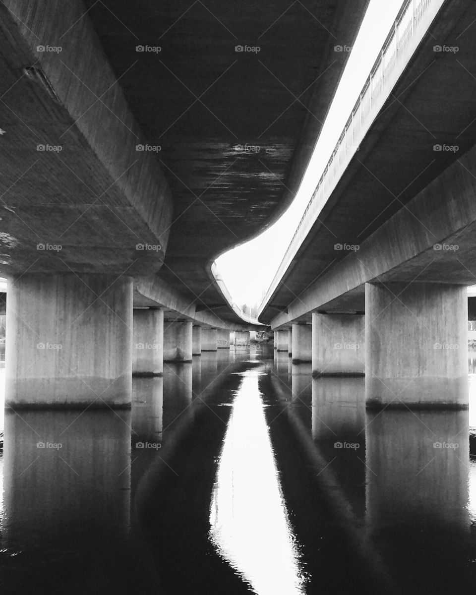 Under the bridge