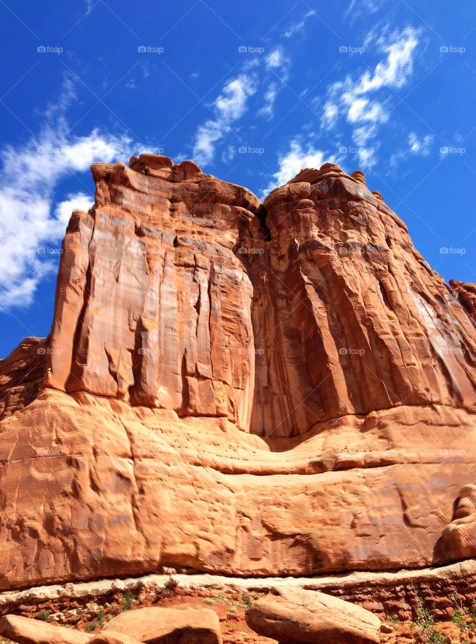 Arches National Park . Moab Utah 