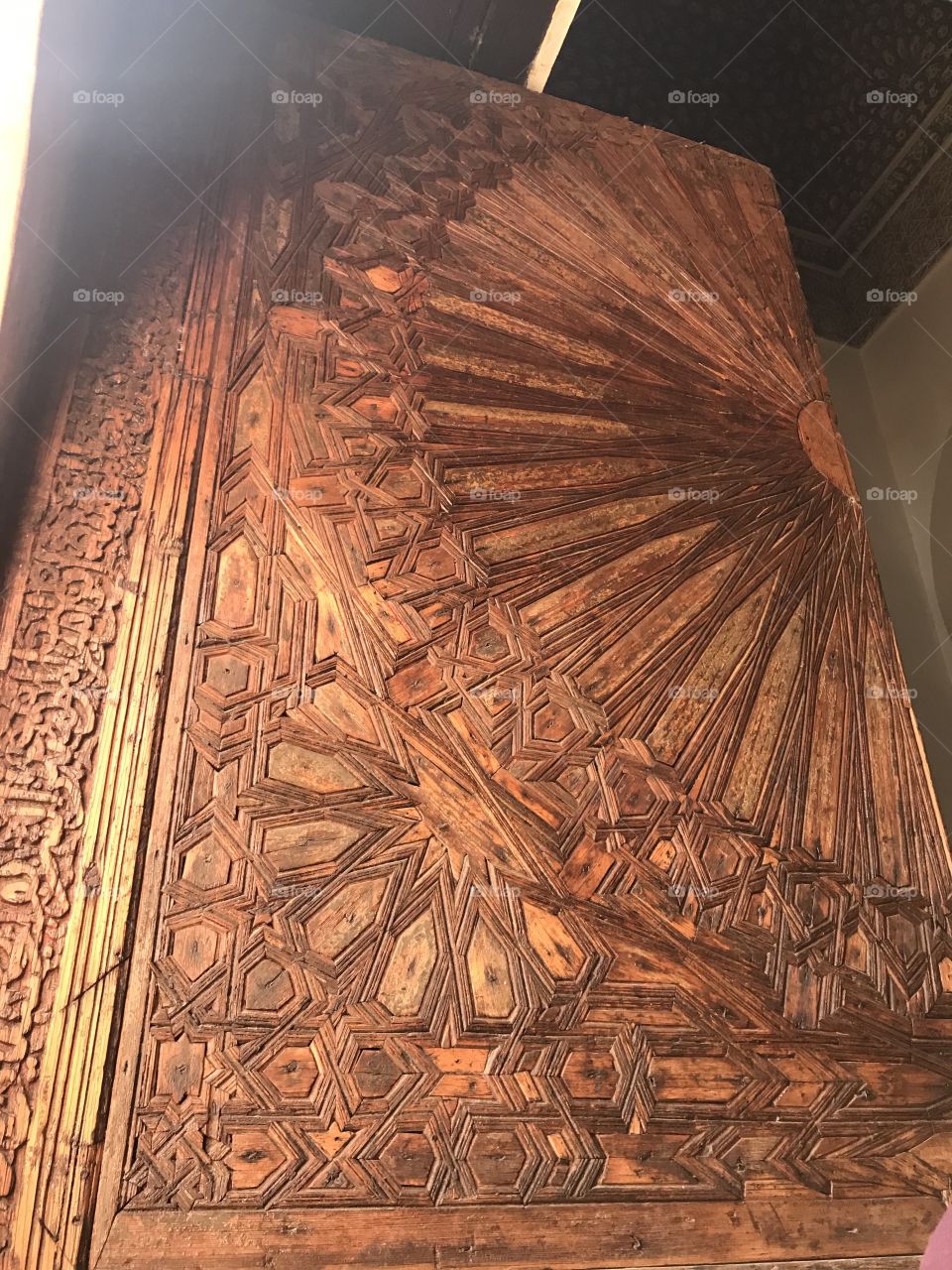 Door túmulo saadianos, Marrakech 