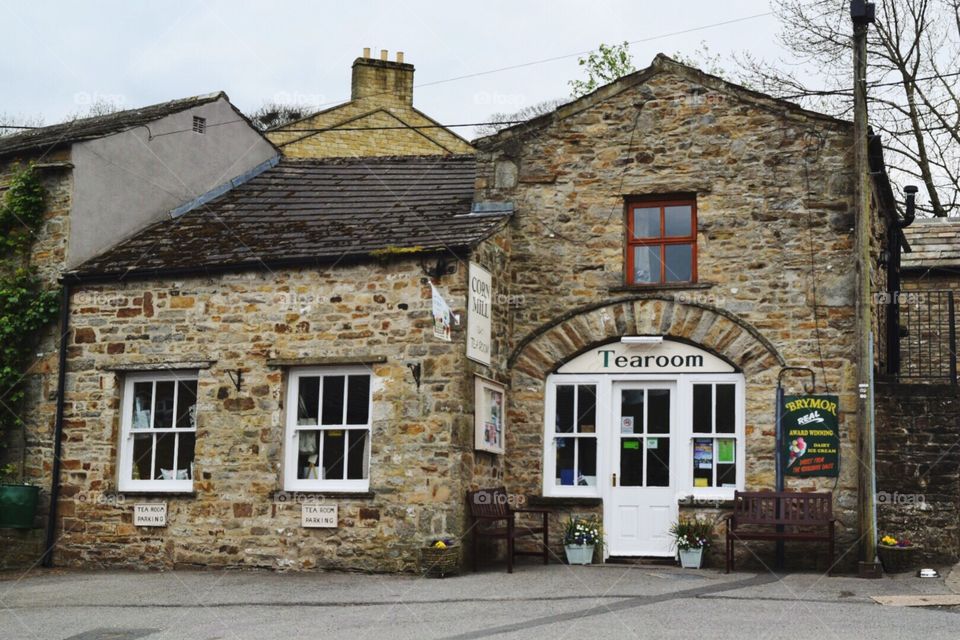 Tearoom in Yorkshire dales 