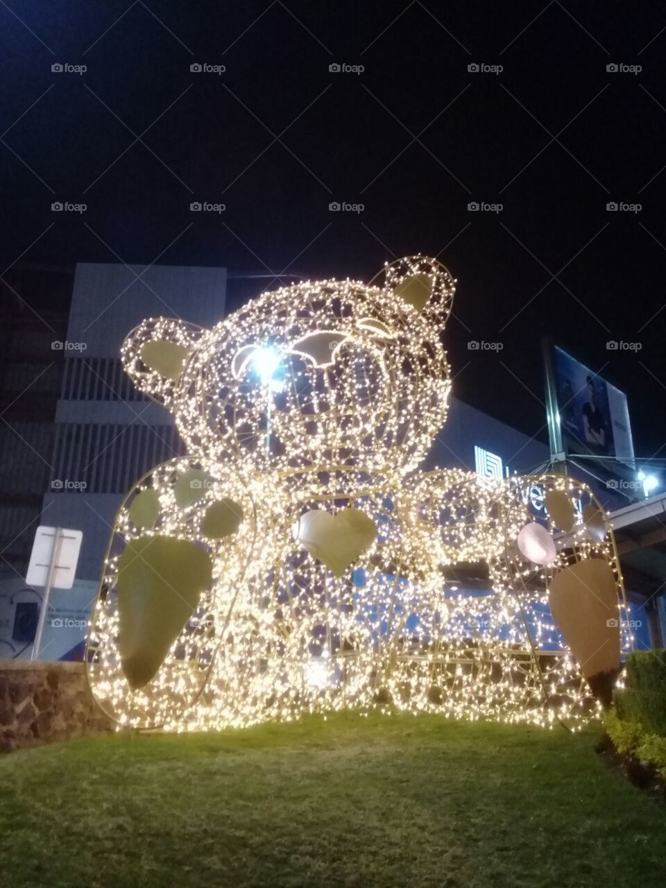 Christmas Light Bear
