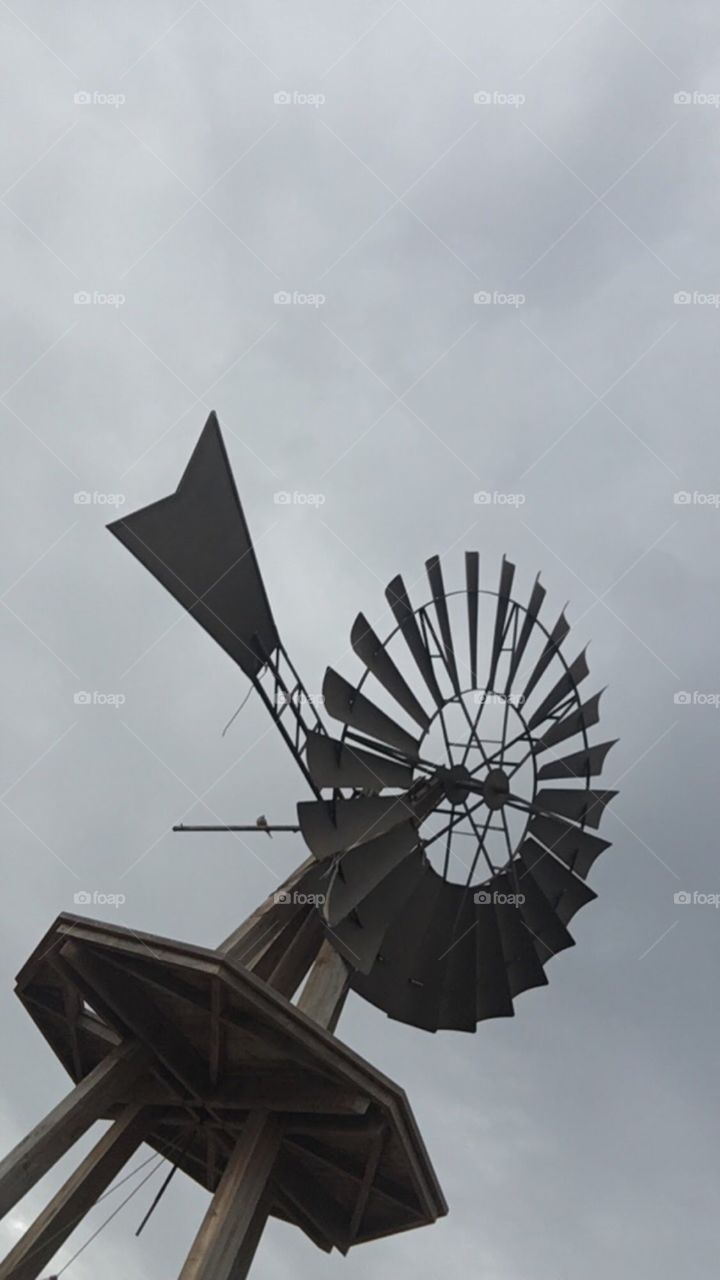 An old wind turbine, it’s no longer operational, but many a year ago was instrumental in opening the harbour gates and lowing the water level to that of the sea. A relic from a time long forgotten.