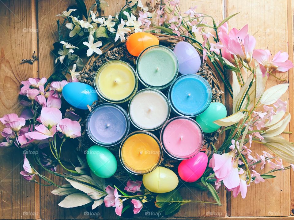 Easter candles