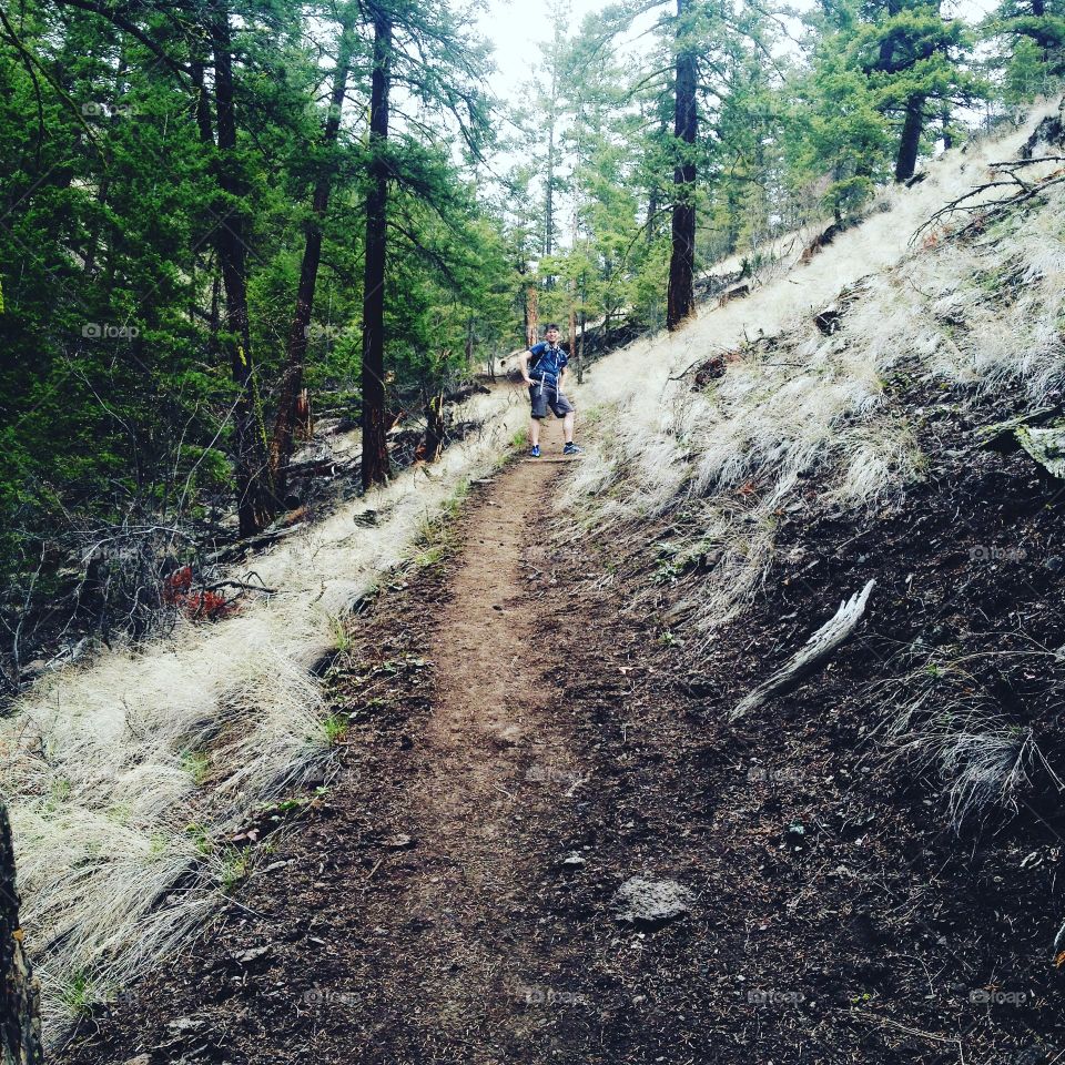 Hiking with a buddy! 
