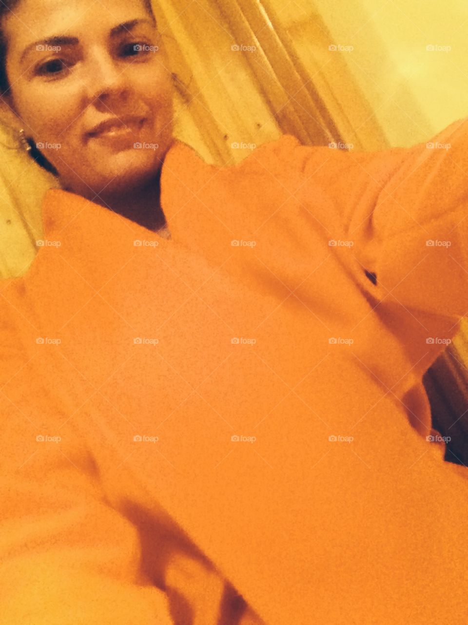 I love orange clothes 