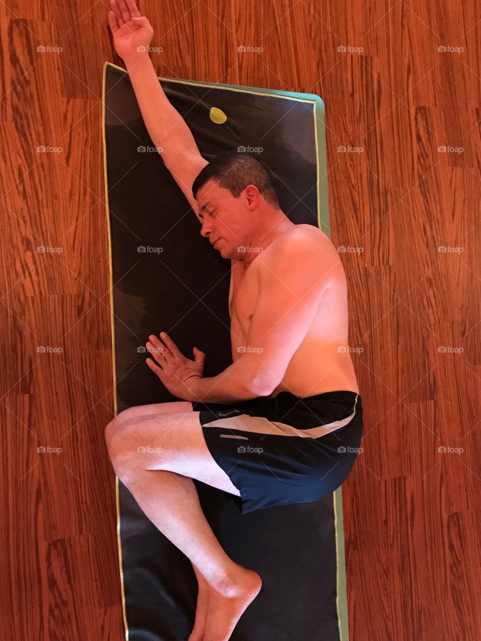 Fetal pose - Yoga Warrior Salutations 