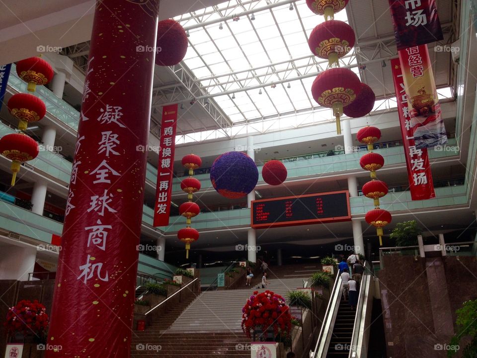 Decor in Futian market