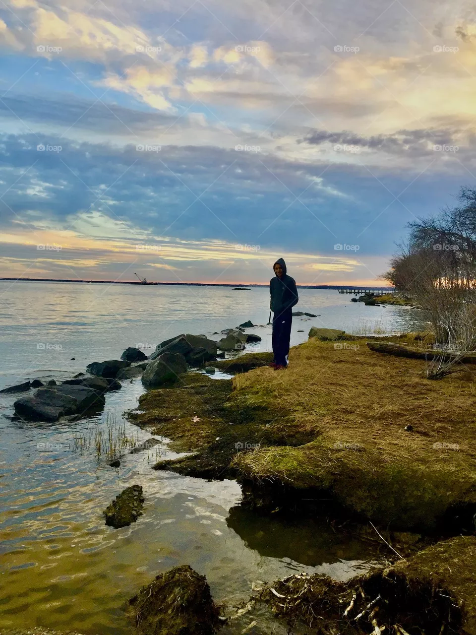 on the banks 