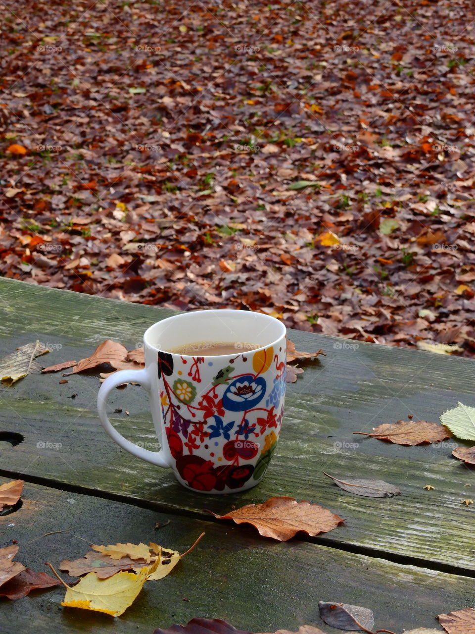 Coffee in the nature