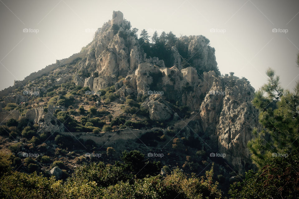 Castle in a Mountain