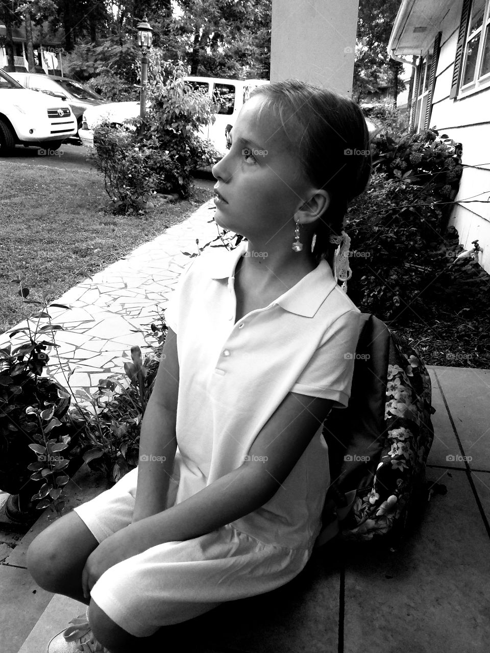 Beauty on the first day of school!