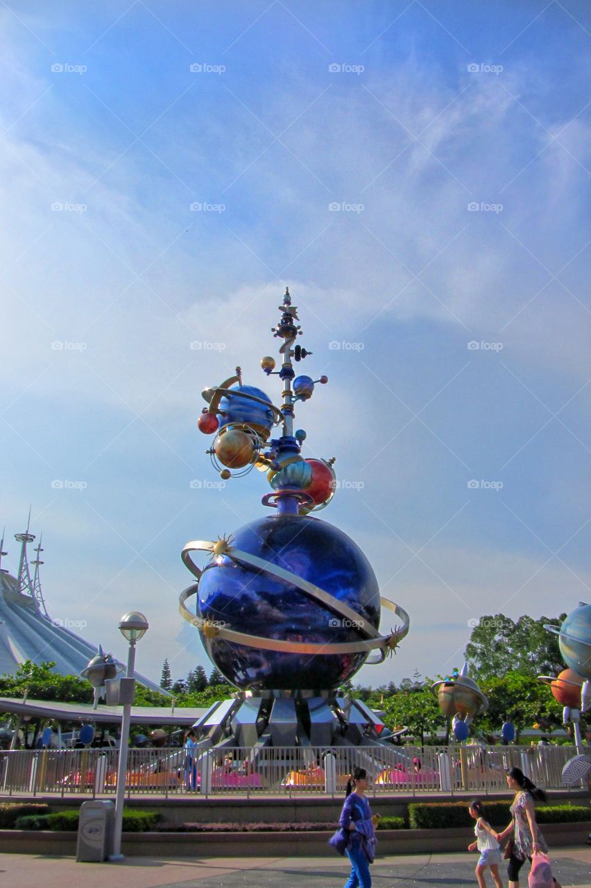 Somewhere in Hongkong Disneyland