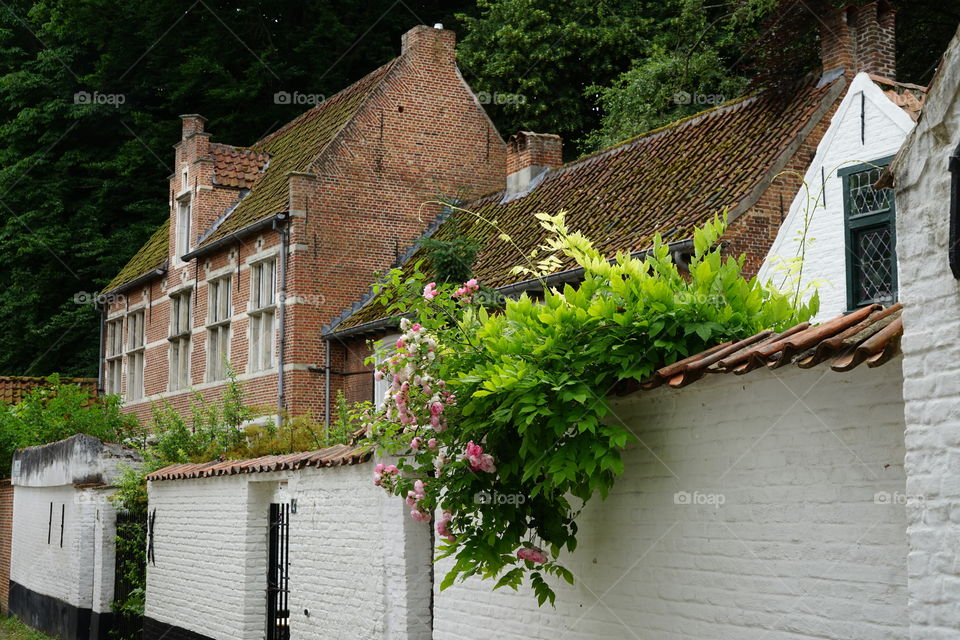 In the beguinage in Lier, Belgium.