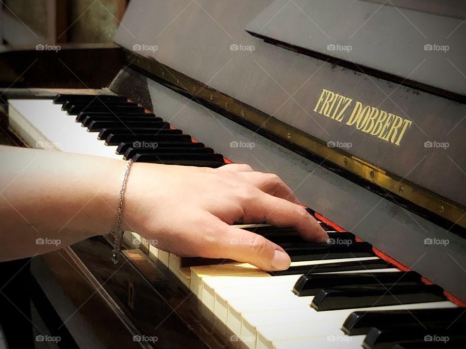 Playing the Piano... An excellent way to relax, stay focused and produce beauty through music. It requires practice and commitment, but rewards well...