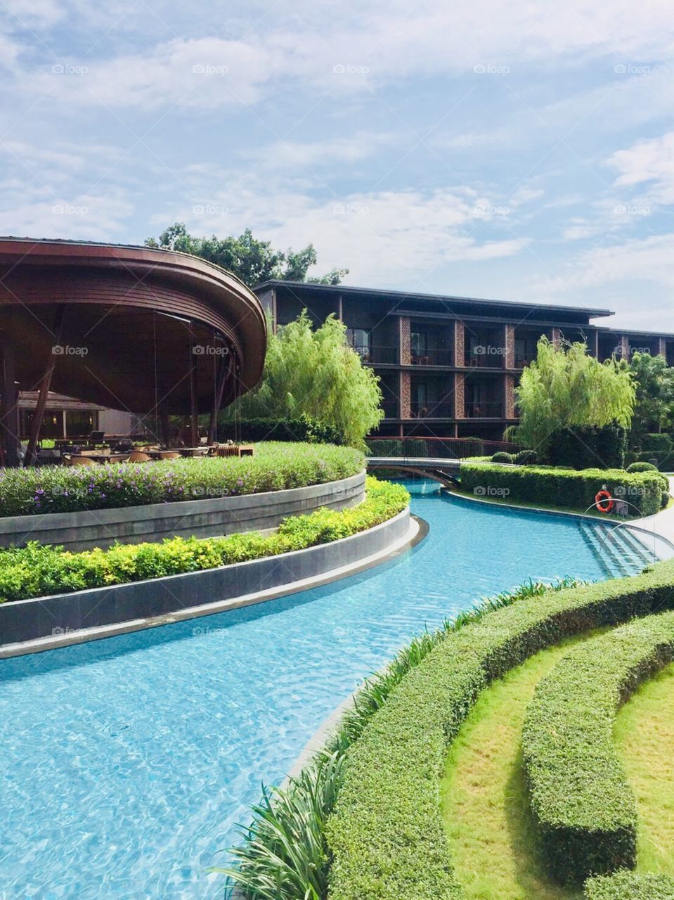 Swimming pool access