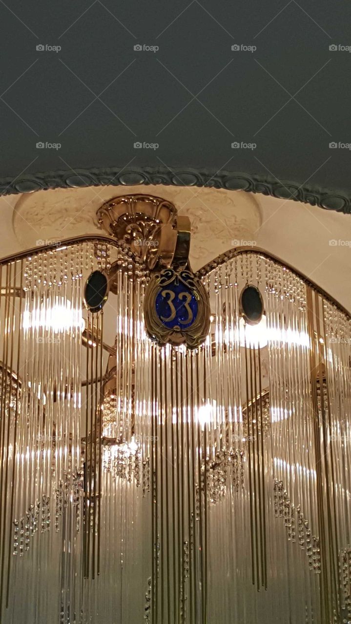 club 33 chandelier