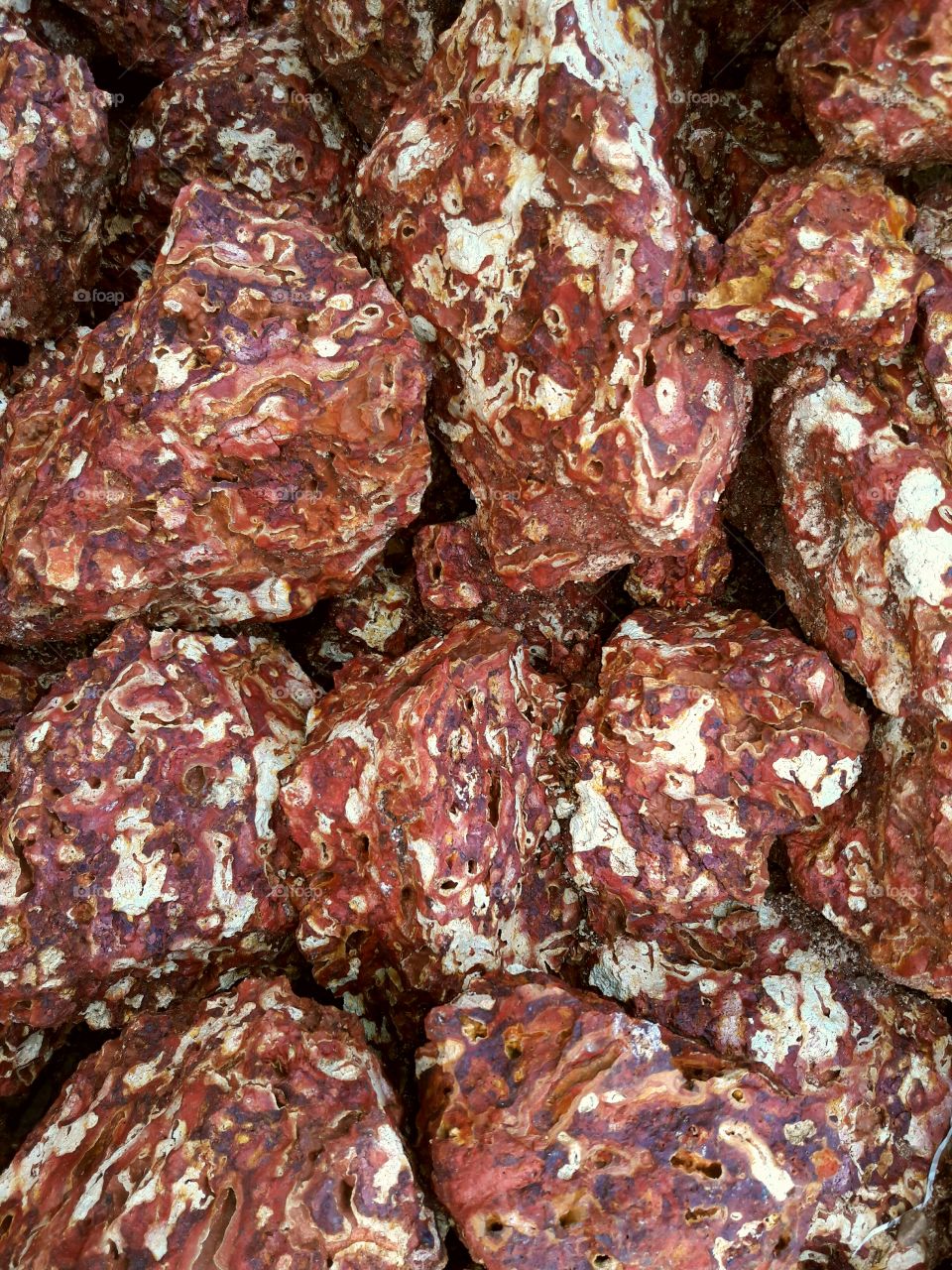 red raw meat cut stone rock texture