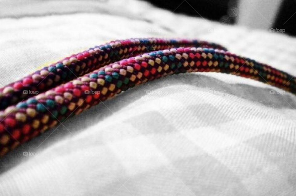 Colorful necklace close up
(Create on my own picture)