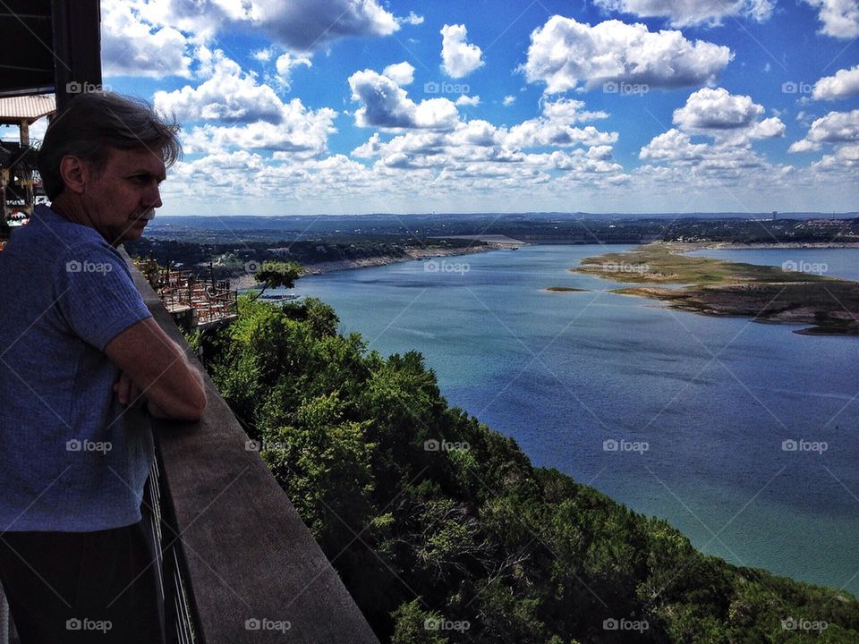 The view at Lake Travis