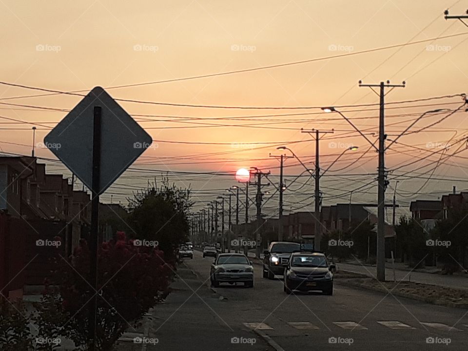 así se ve el amanecer en don Sebastián de rauquen