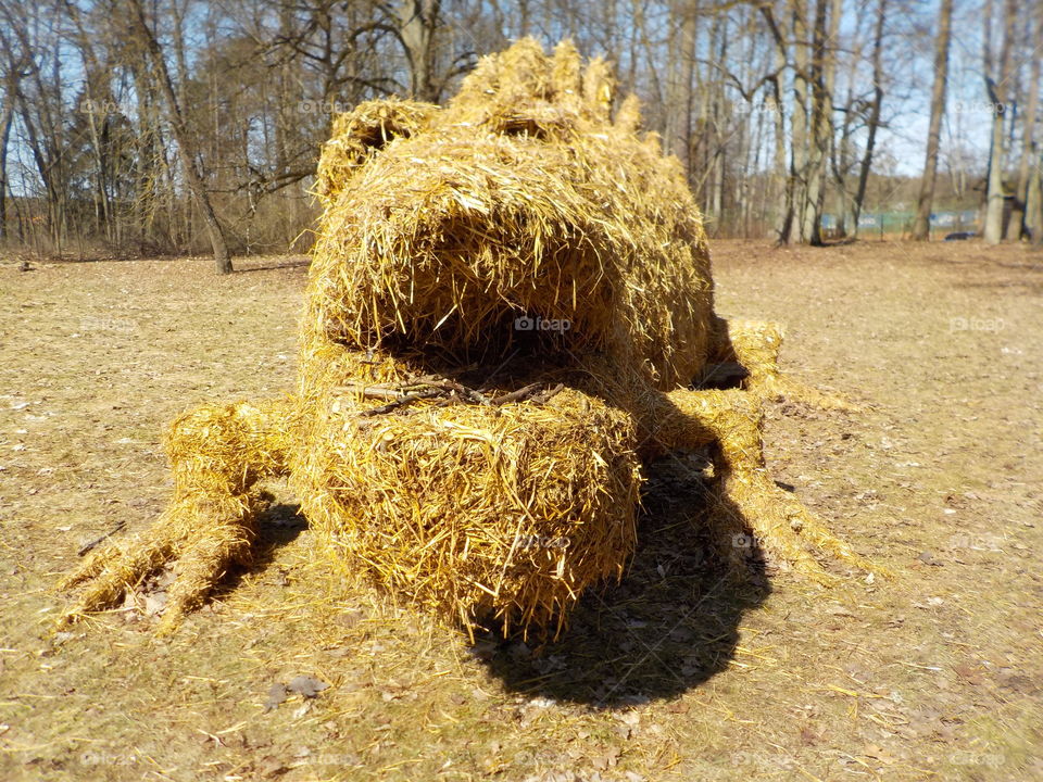 Jaws of terrible park dragon (Vilnius Lithuania)