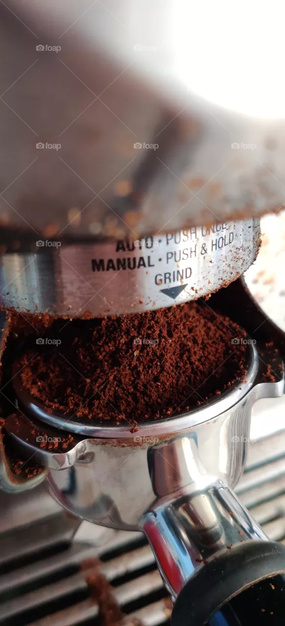 Natural fresh coffee