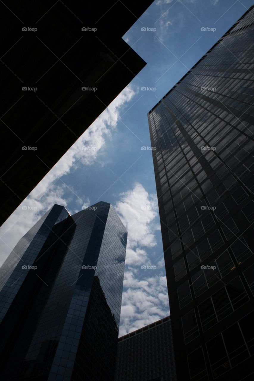 Skyscrapers in the Clouds