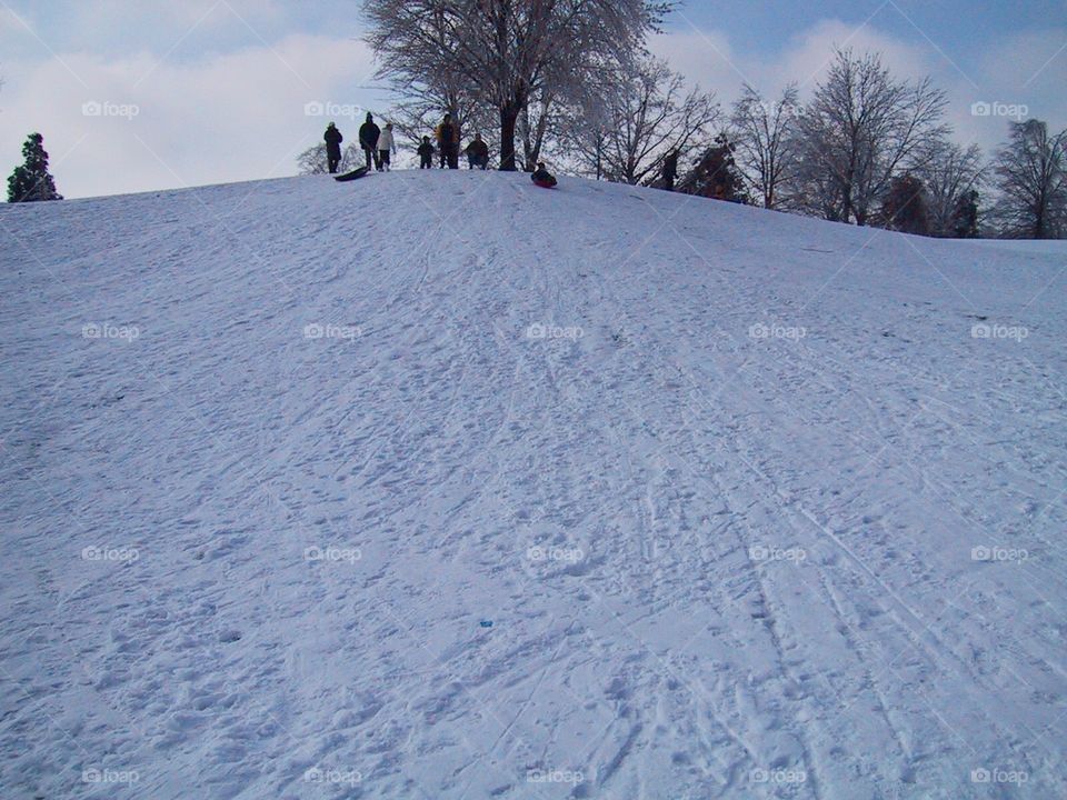 Sledding 