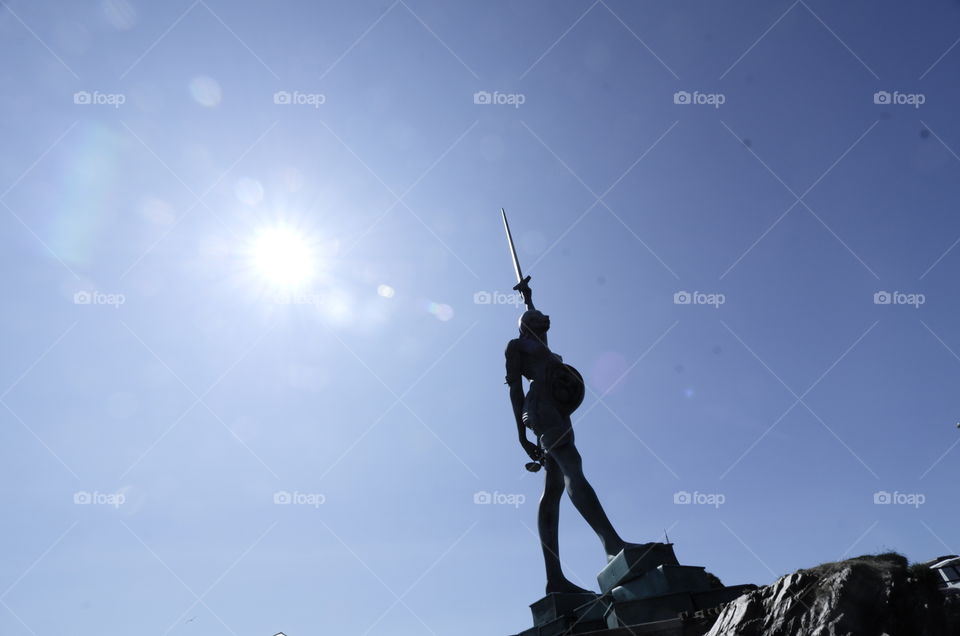 Sculpture. Ilfracombe