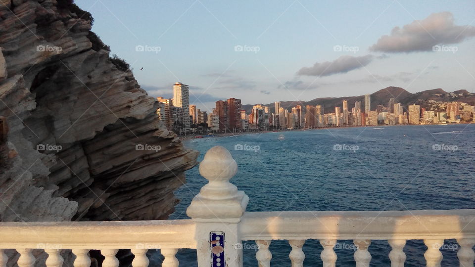view of Benidorm