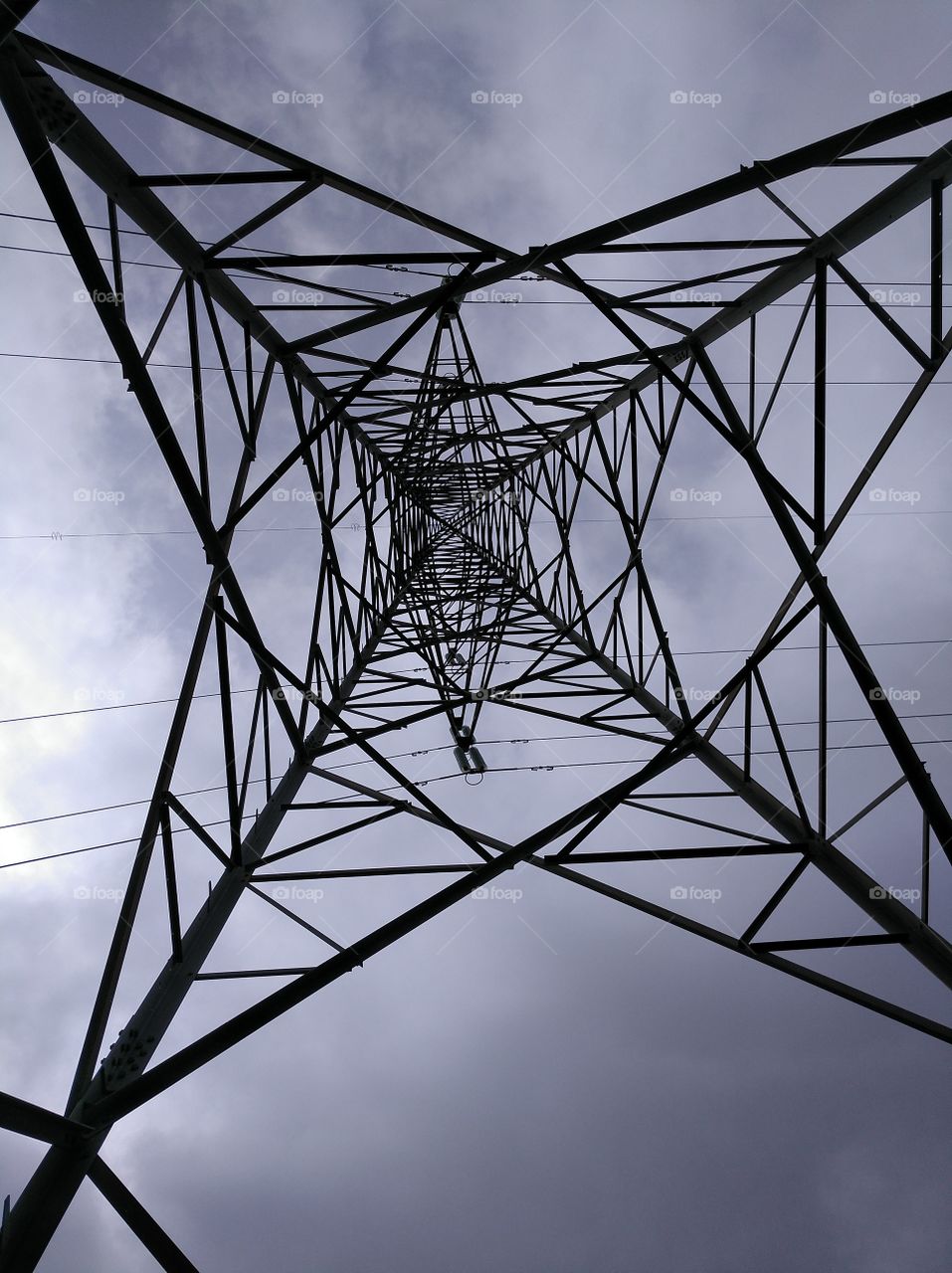 Electricity tower structure