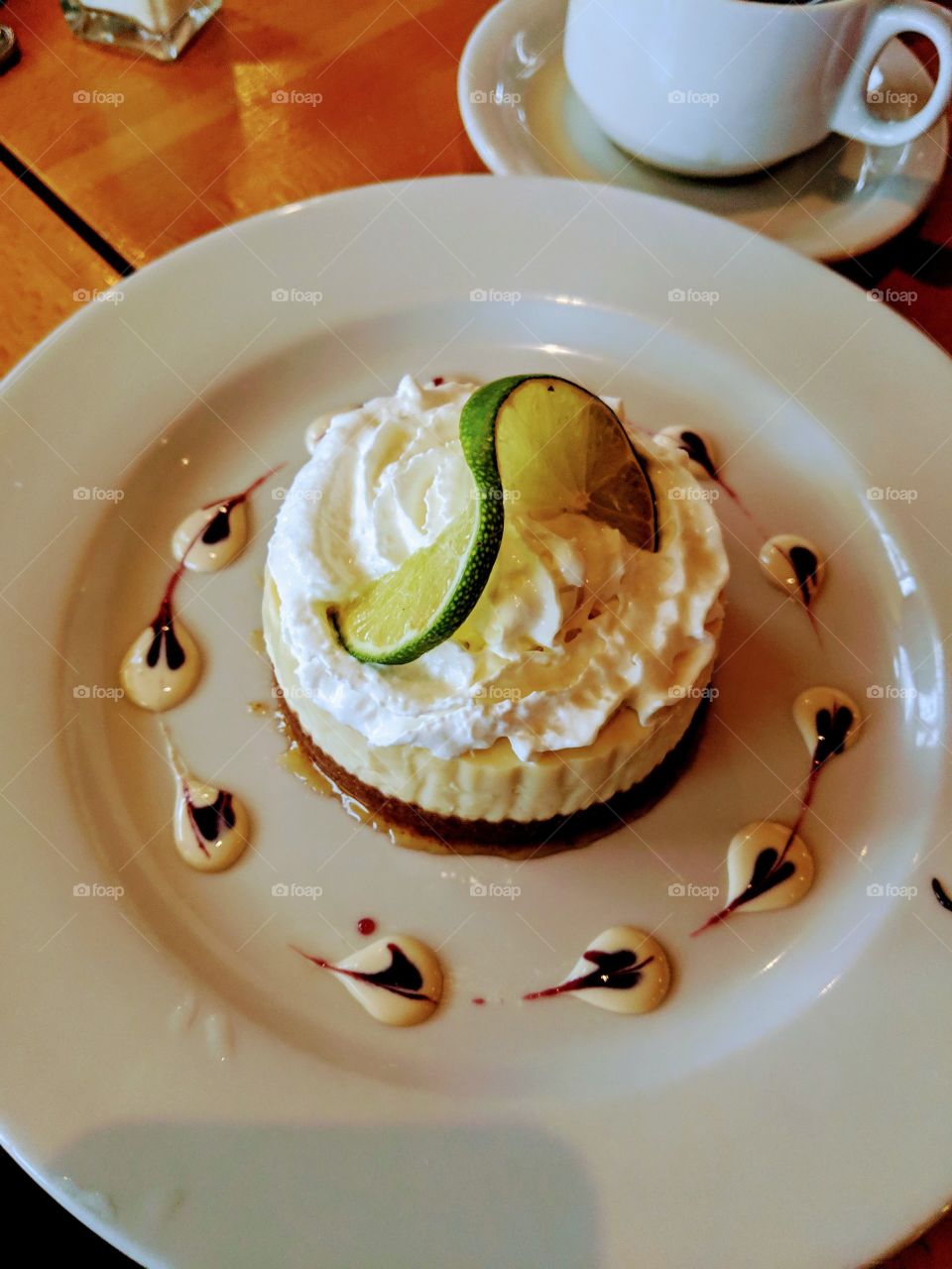Key lime pie