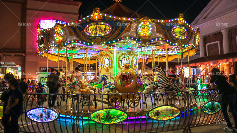 inside the asiatique bangkok
