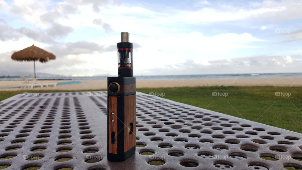 Vapers Paradise. There's a beach right down the street from where I live, I go there for peace of mind and a good vape.