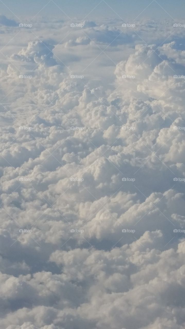 Clouds. Just fly