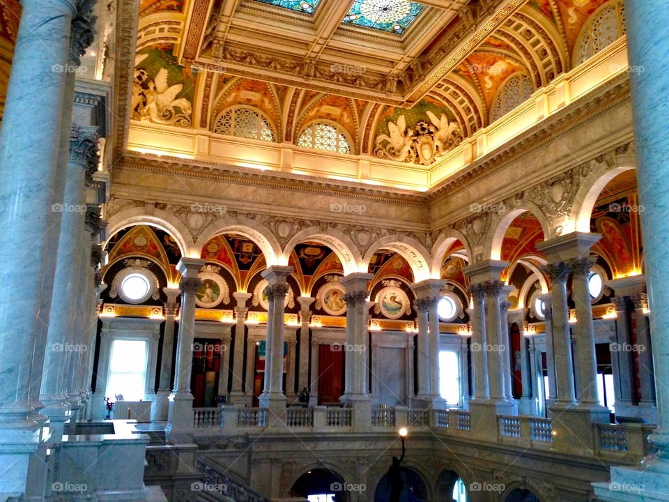 Library of Congress Arches, Washington, DC