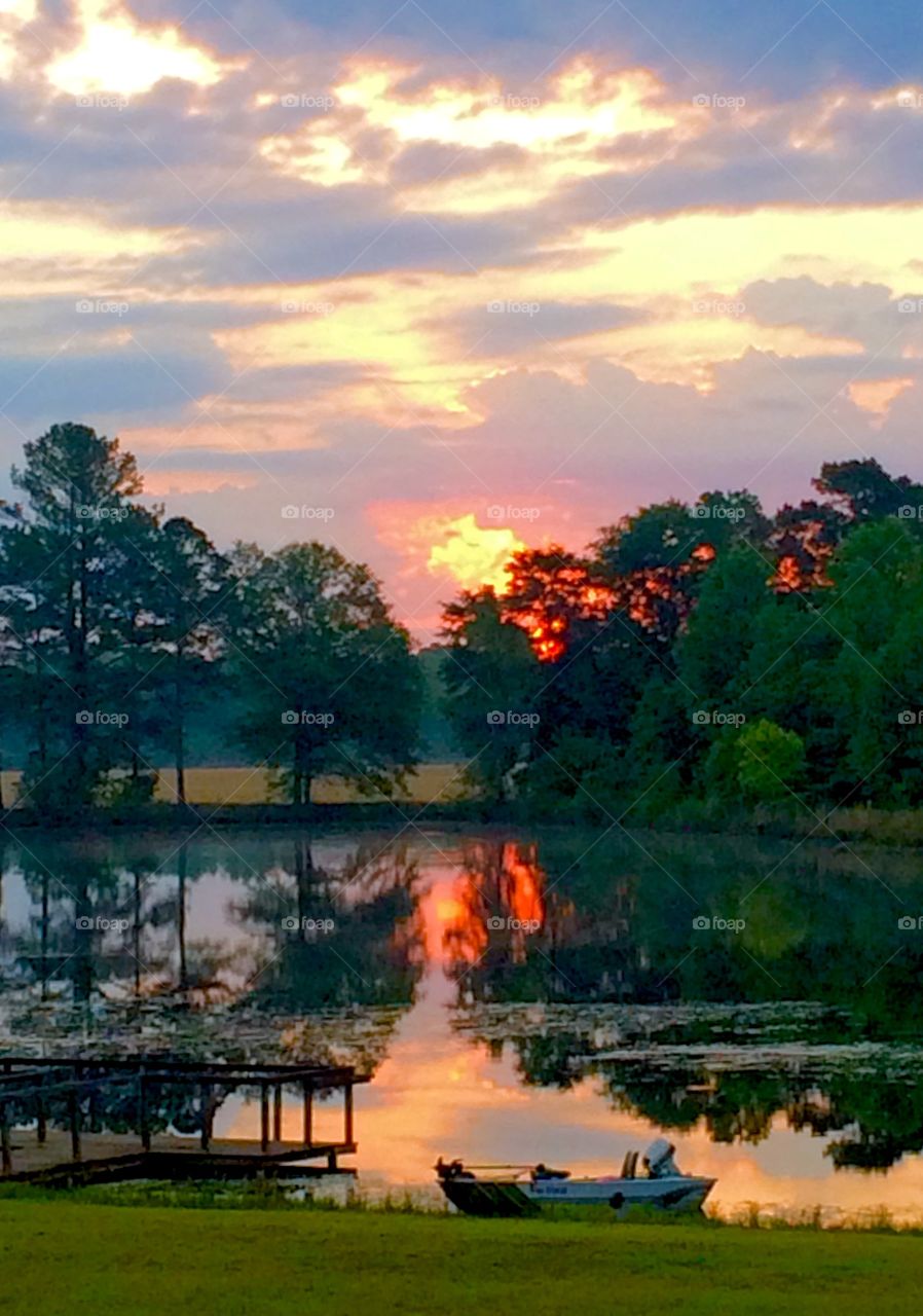 Great fireball in the sky