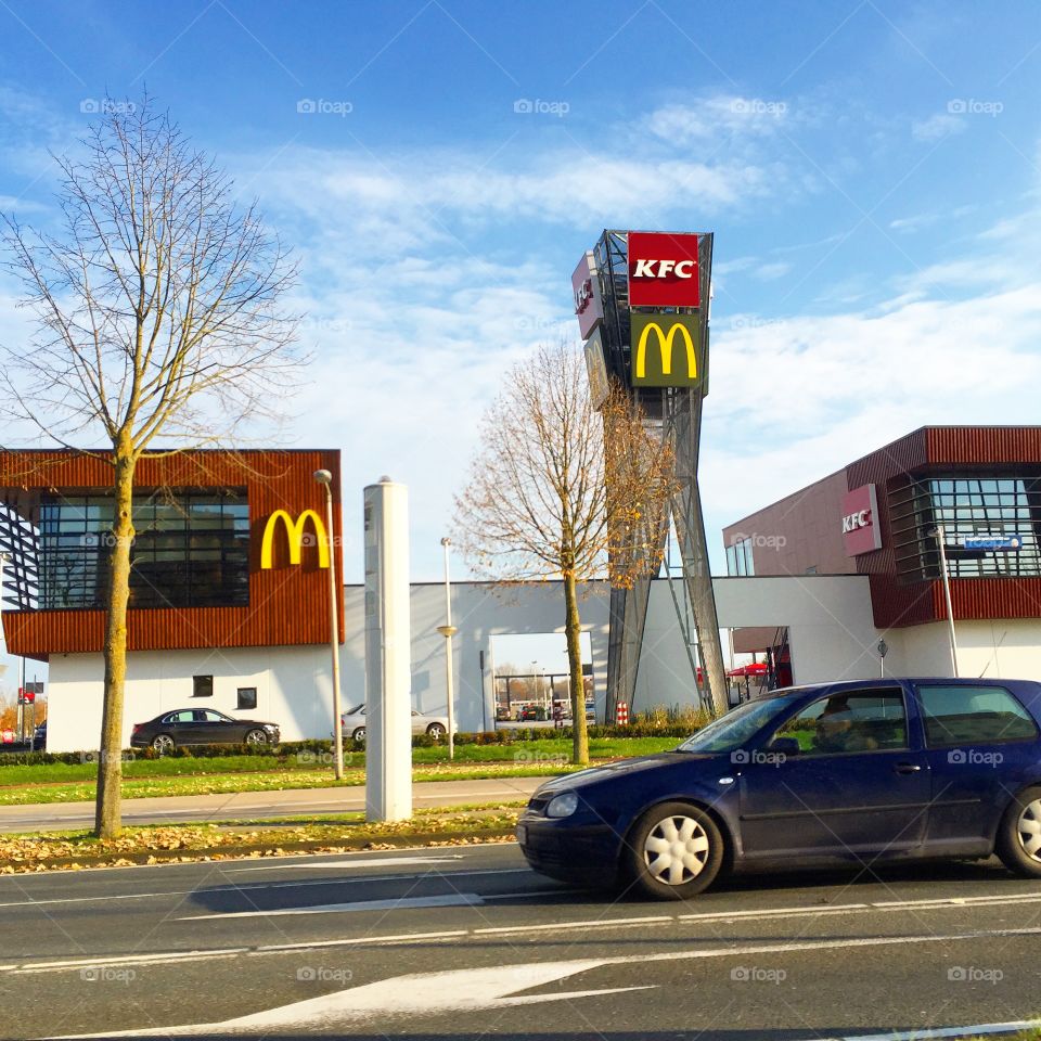 Mc Donald in Enschede the Netherlands