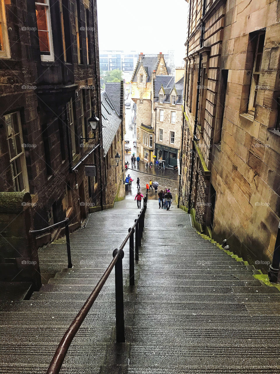 The Old Town in Edinburgh is all stairs!!