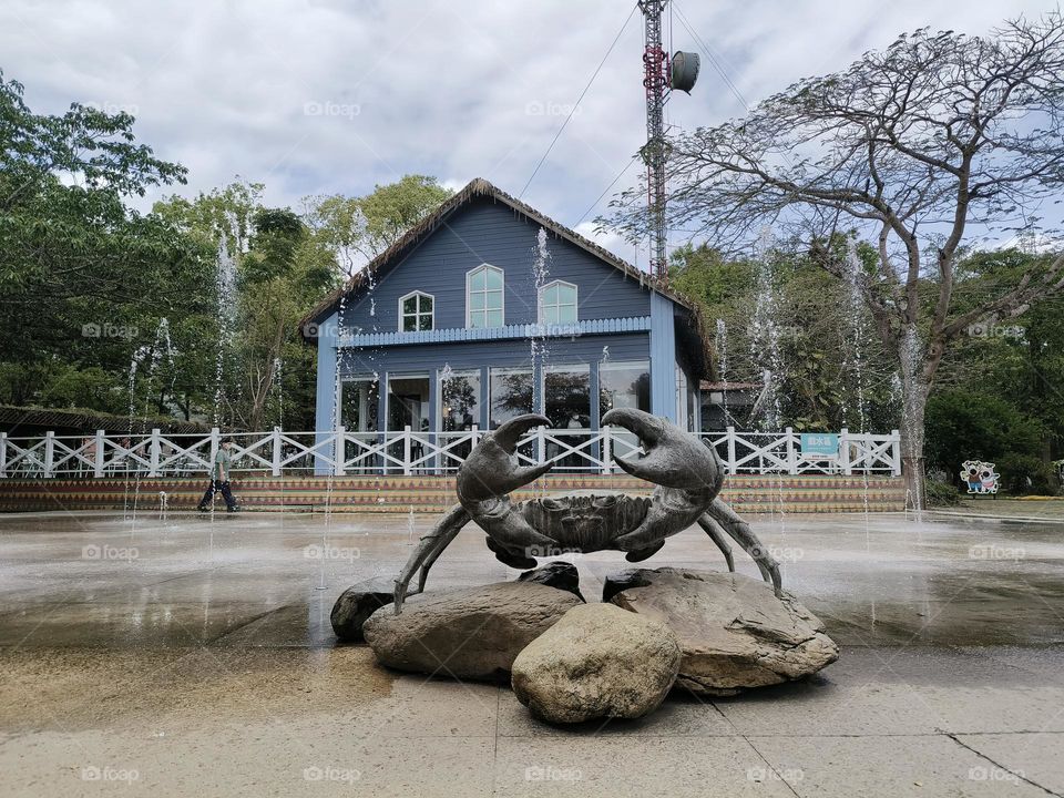 Beinan Township Chulu Ranch Water Dance Square