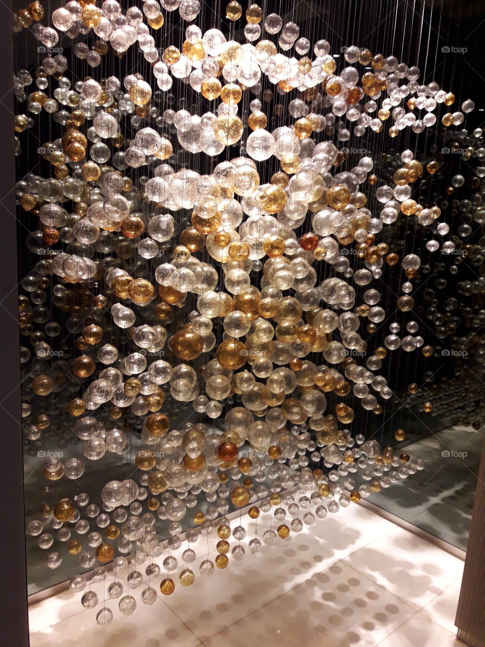 glass bubbles decoration