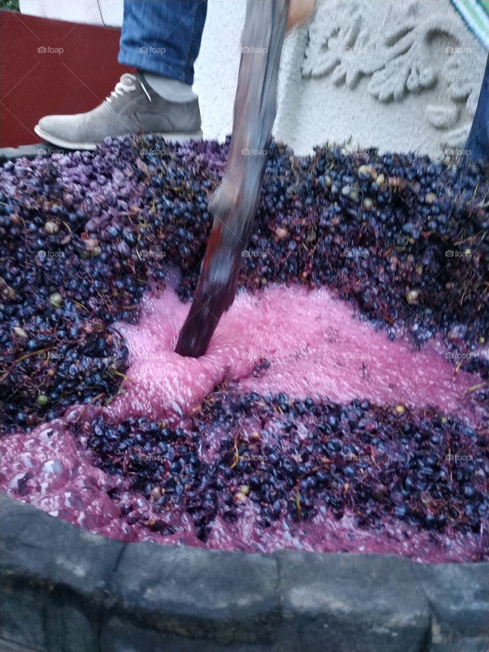Wine making