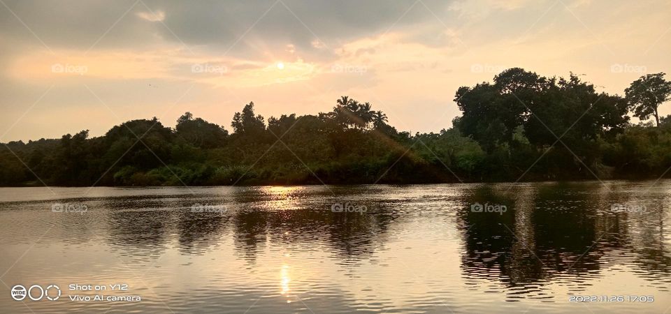 "A beautiful sunset 🌇"