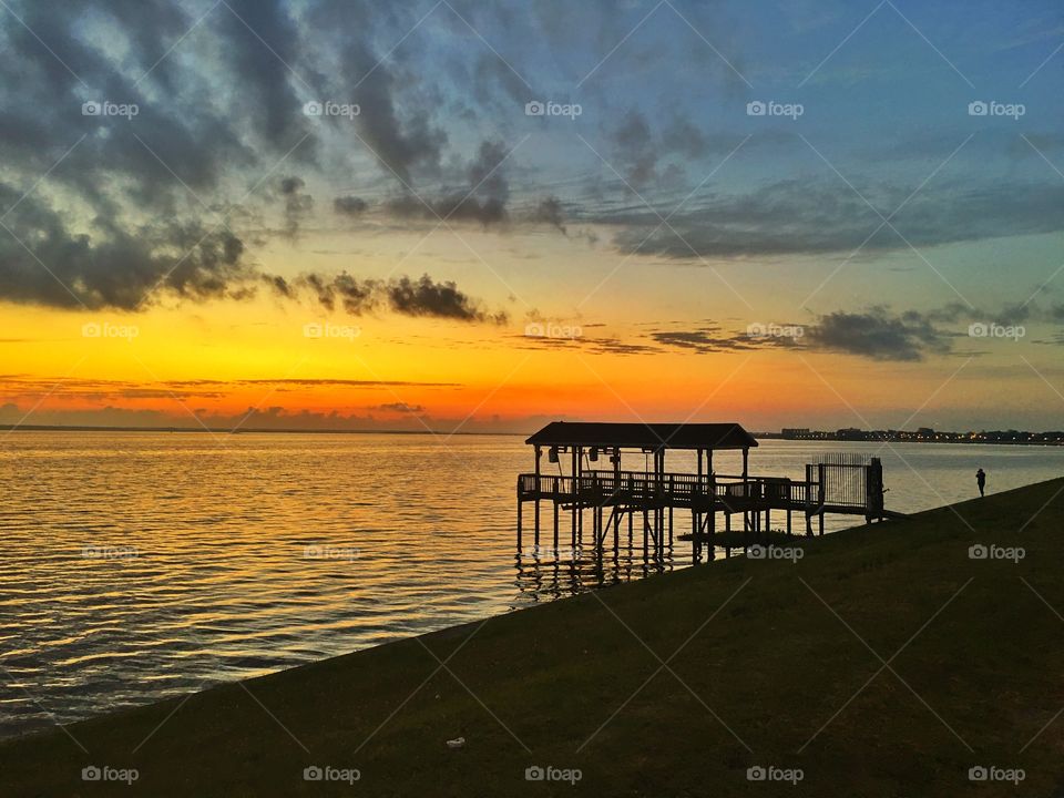 Water, Sunset, Beach, Sea, Ocean