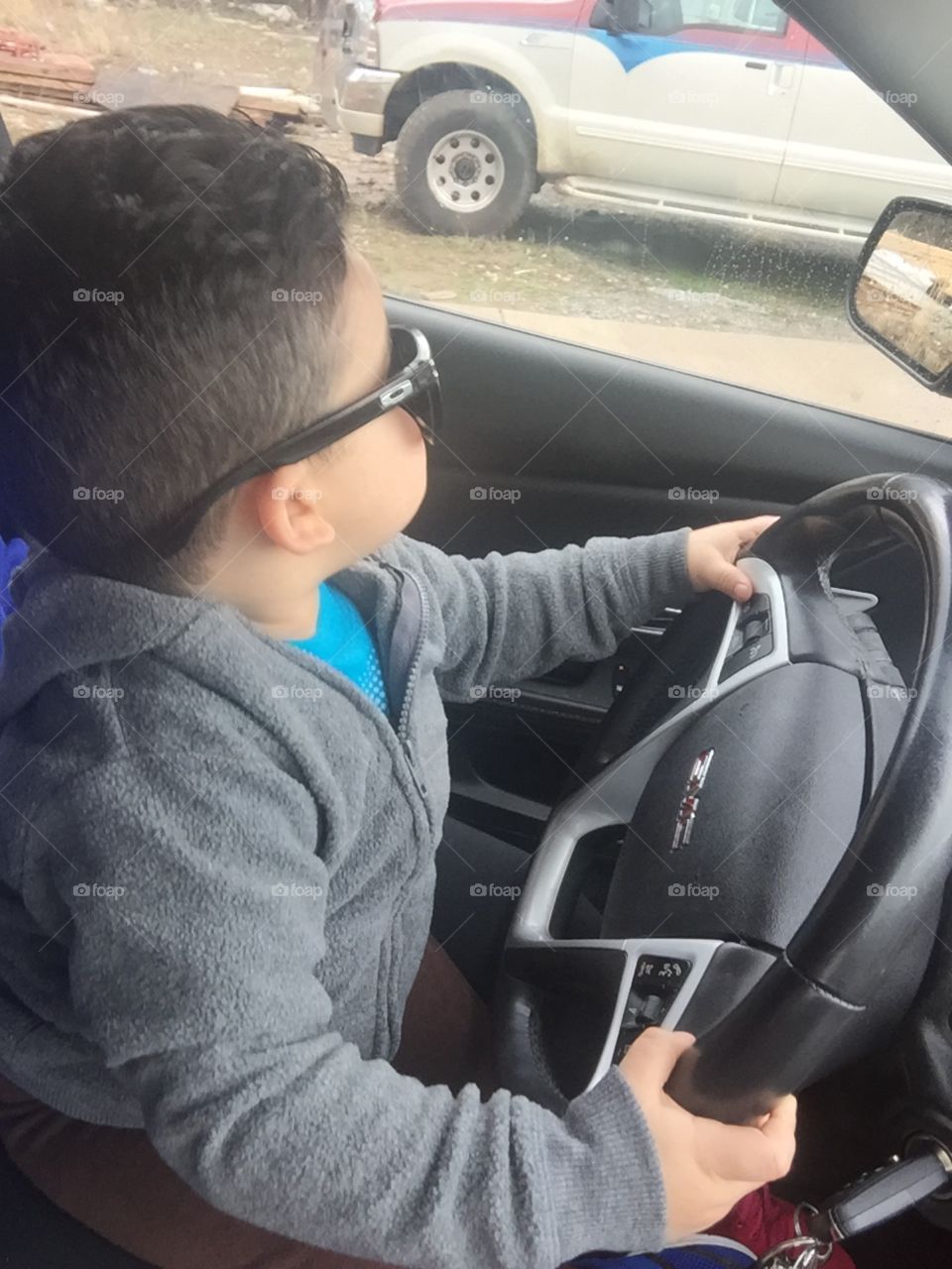 Baby driving 