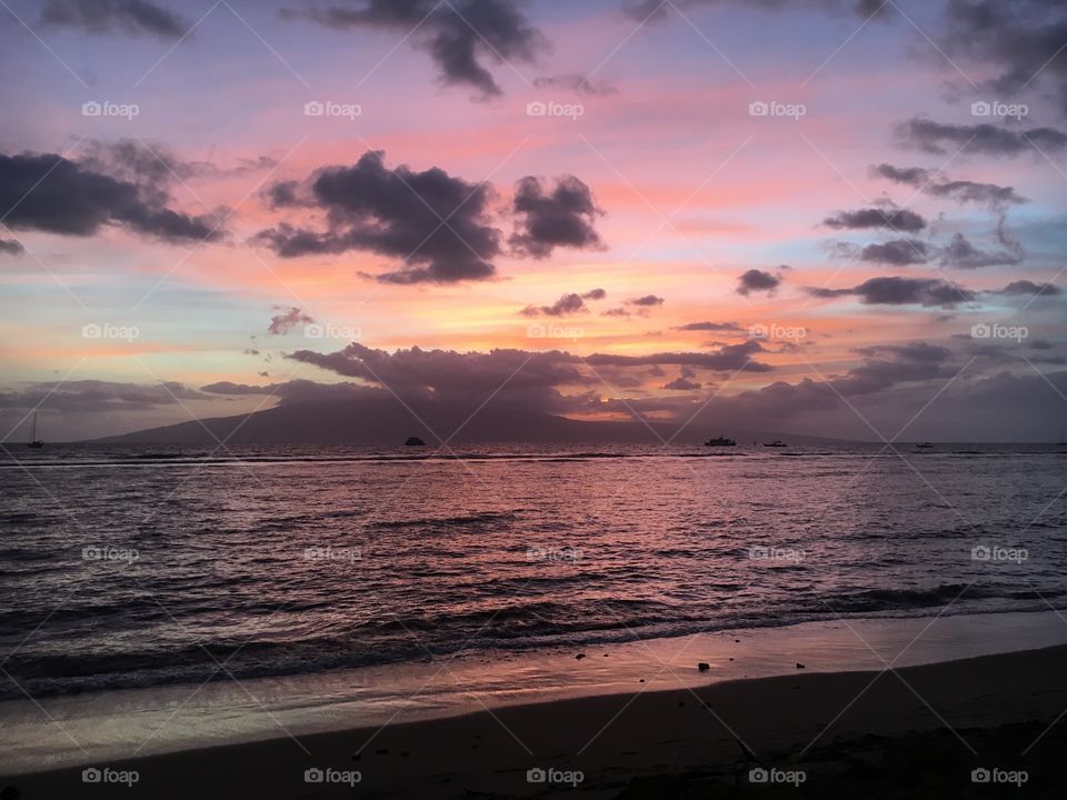 Hawaii sunsets 
