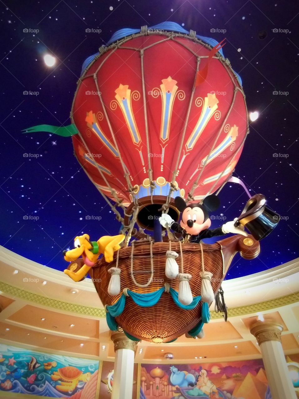 Micky Mouse with Pluto