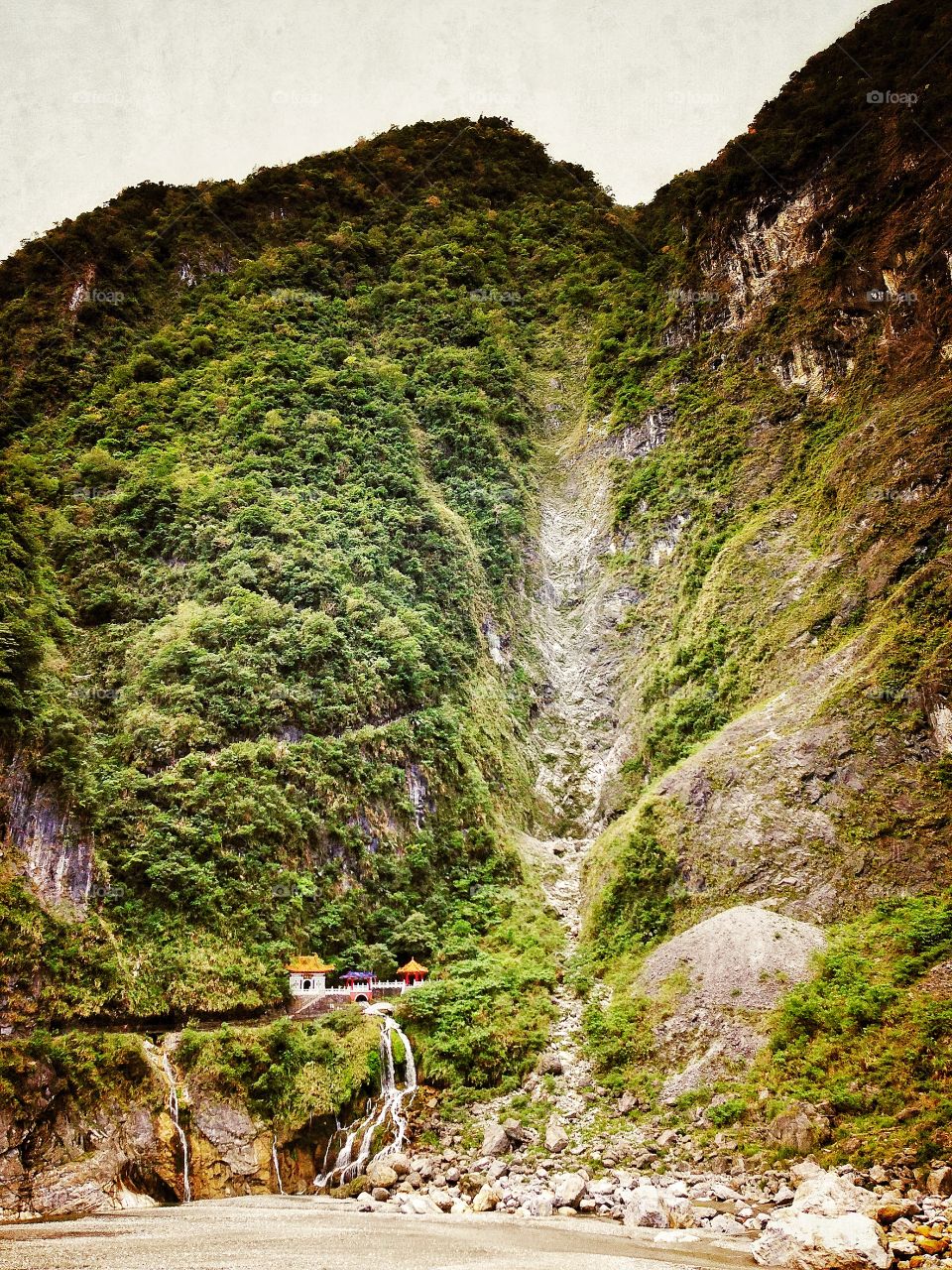 Hualien mountains. Taiwan