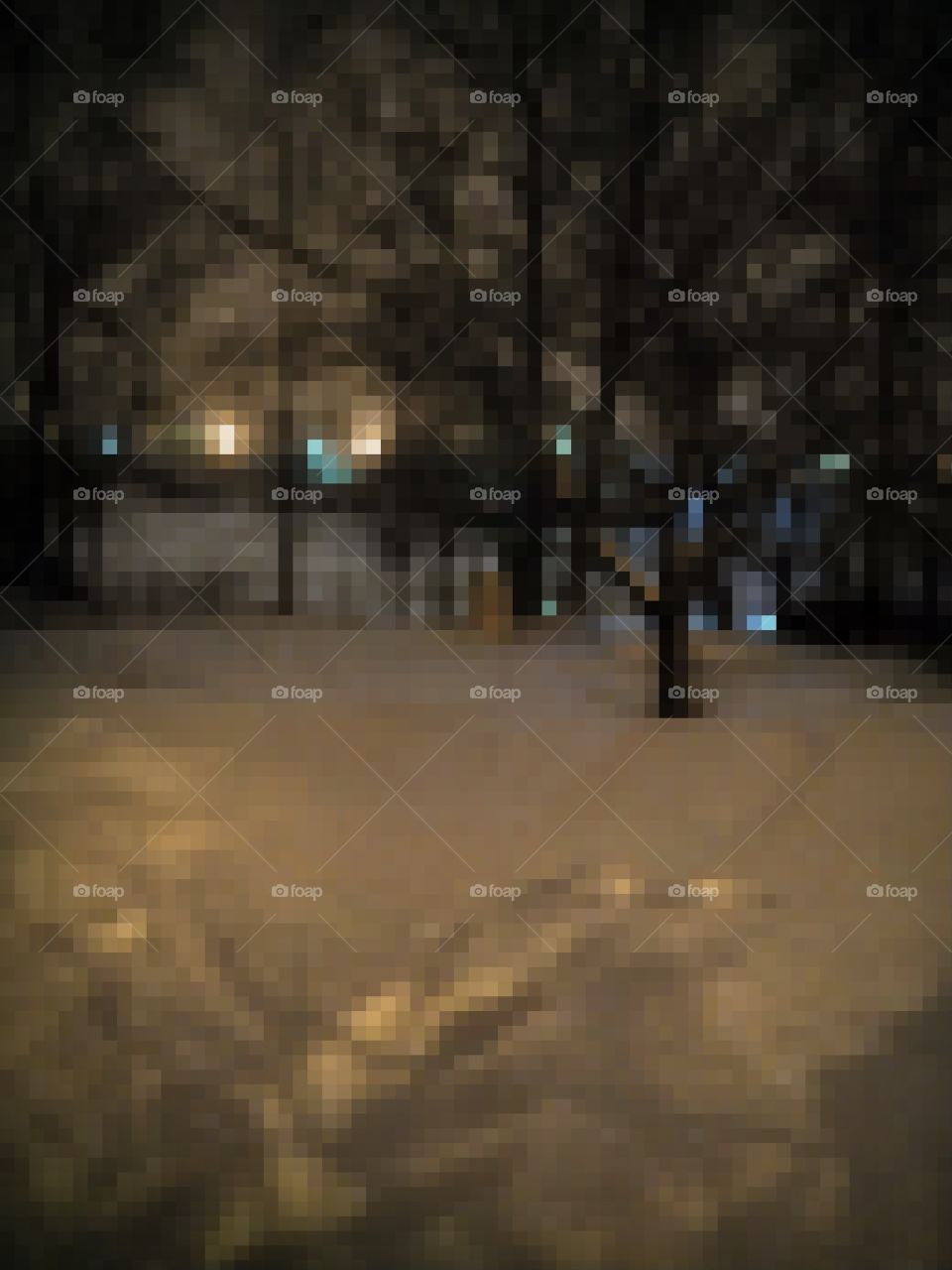 Ночной взгляд.