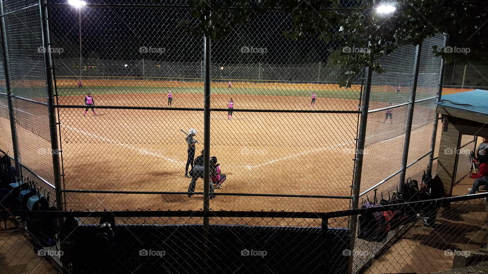 Softball game